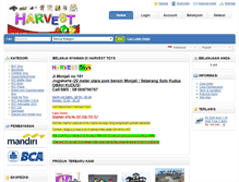 Tablet Screenshot of harvesttoys.com